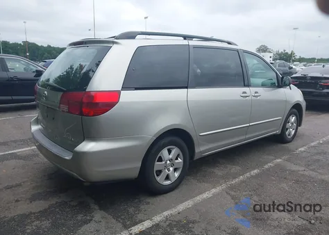 2004 Toyota Sienna Le из США, поврежденный, VIN 5TDZA23C44S175960